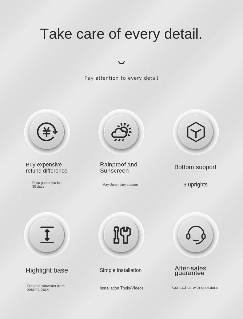 NONECN Outdoor All Season Dog House For Large Dogs