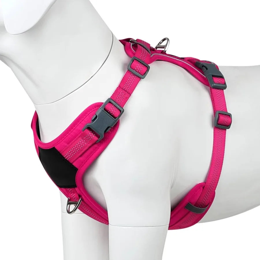 High-concerned No Pull Dog Harness Soft Padded Reflective Vest
