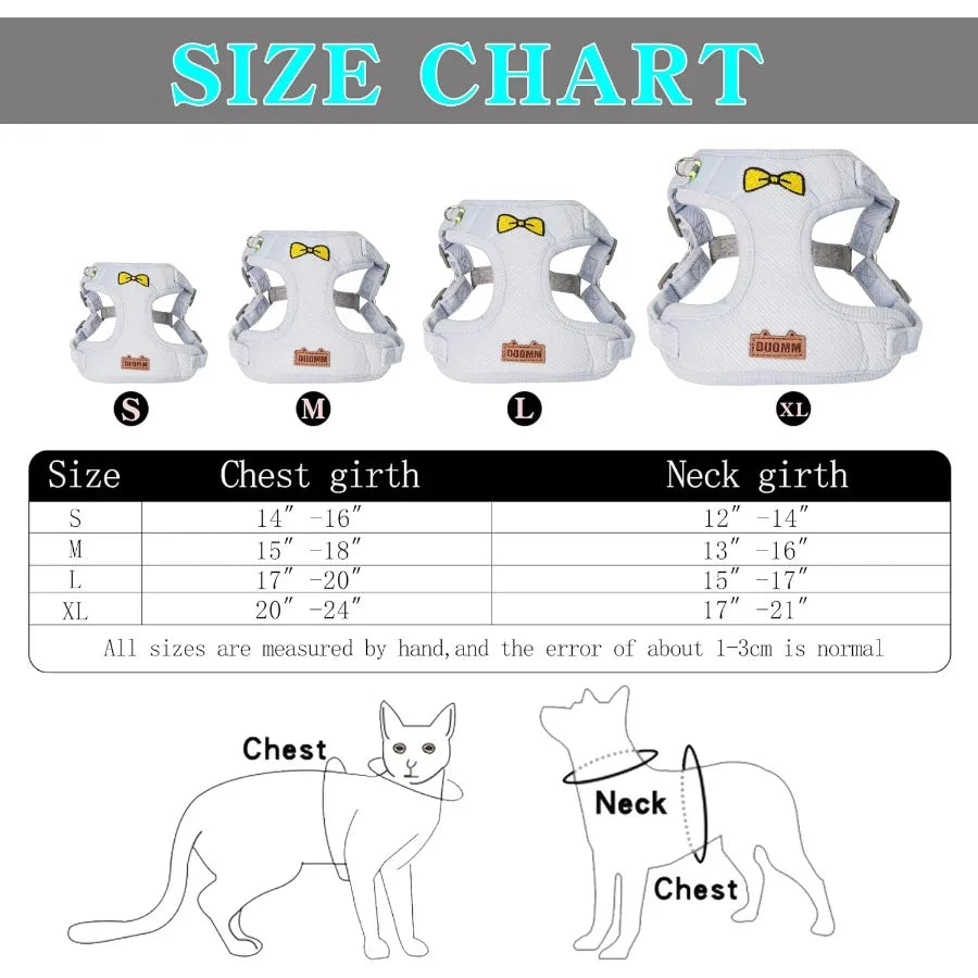 High-concerned No Pull Dog Harness With Leash Escape Proof Reflective