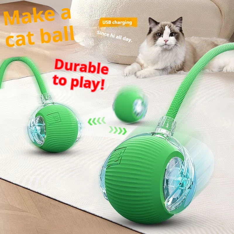 Pet Interactive Electric Rolling Spherical Ball Toy For Dogs