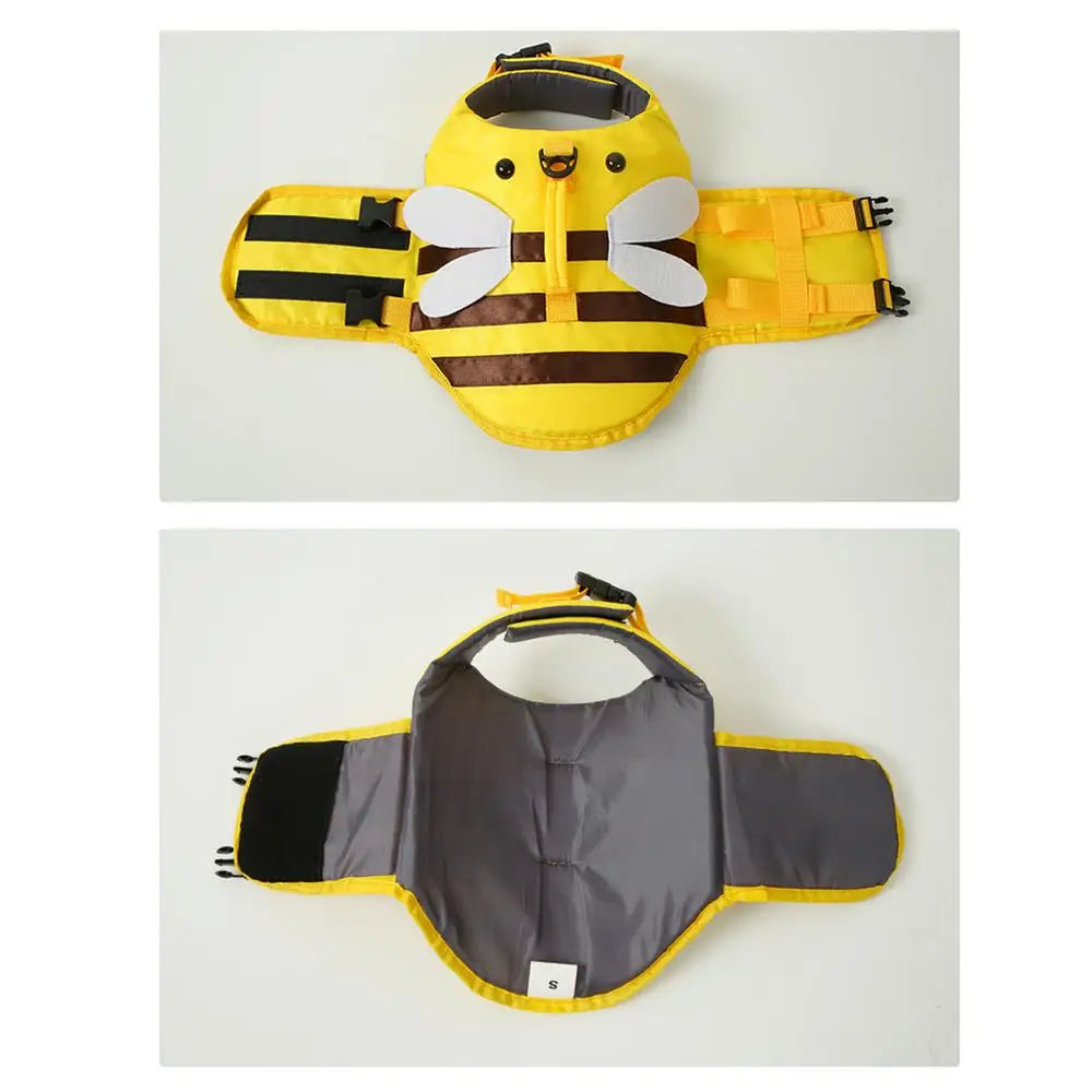 Dog Life Vest For Boating Ripstop Waterproof Adjustable With Handle