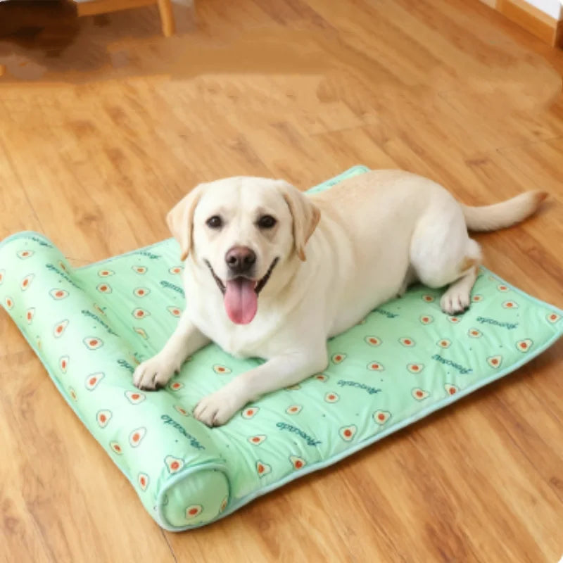 Cooling Dog Mat Breathable Pet Bed For Dogs And Cats