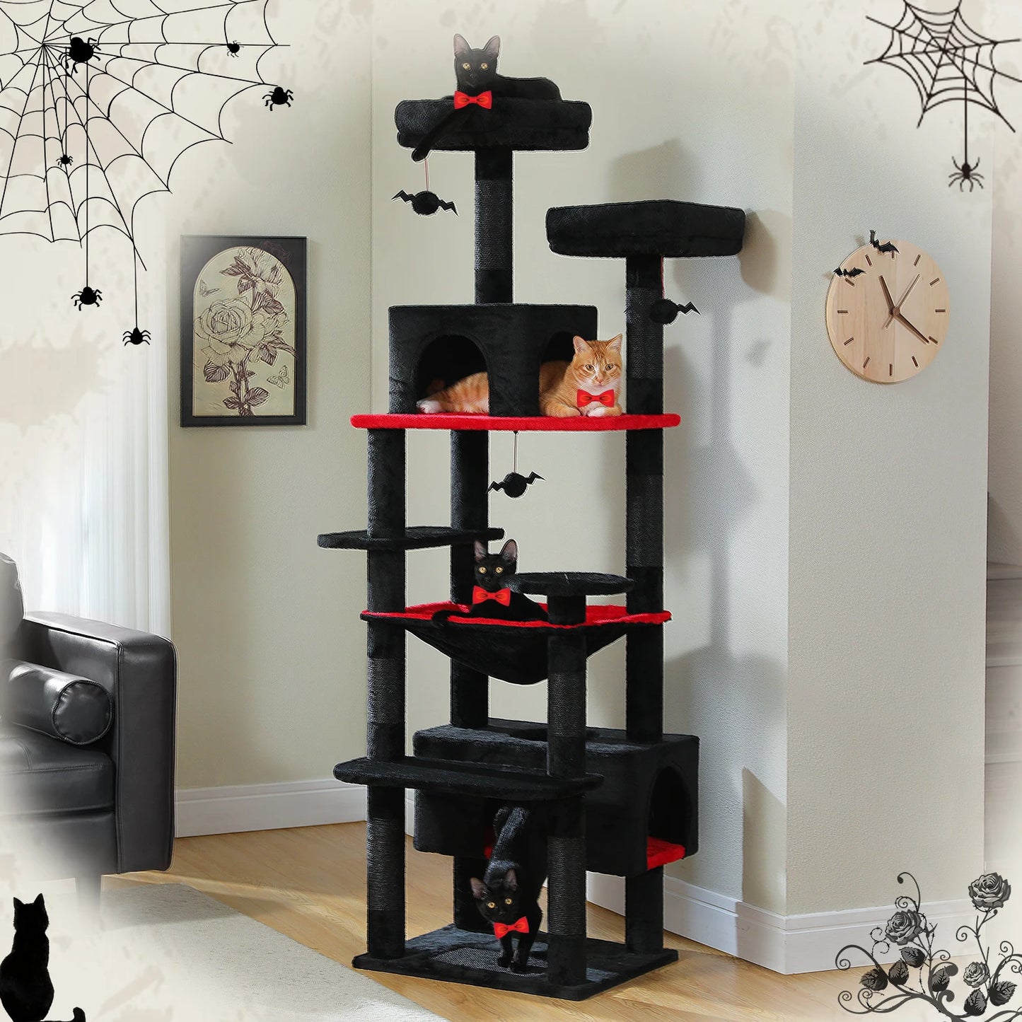 PAWZ Road Large Cat Tree Tower Indoor Cats Sisal Posts