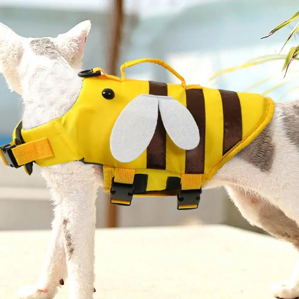 Dog Life Vest For Boating Ripstop Waterproof Adjustable With Handle