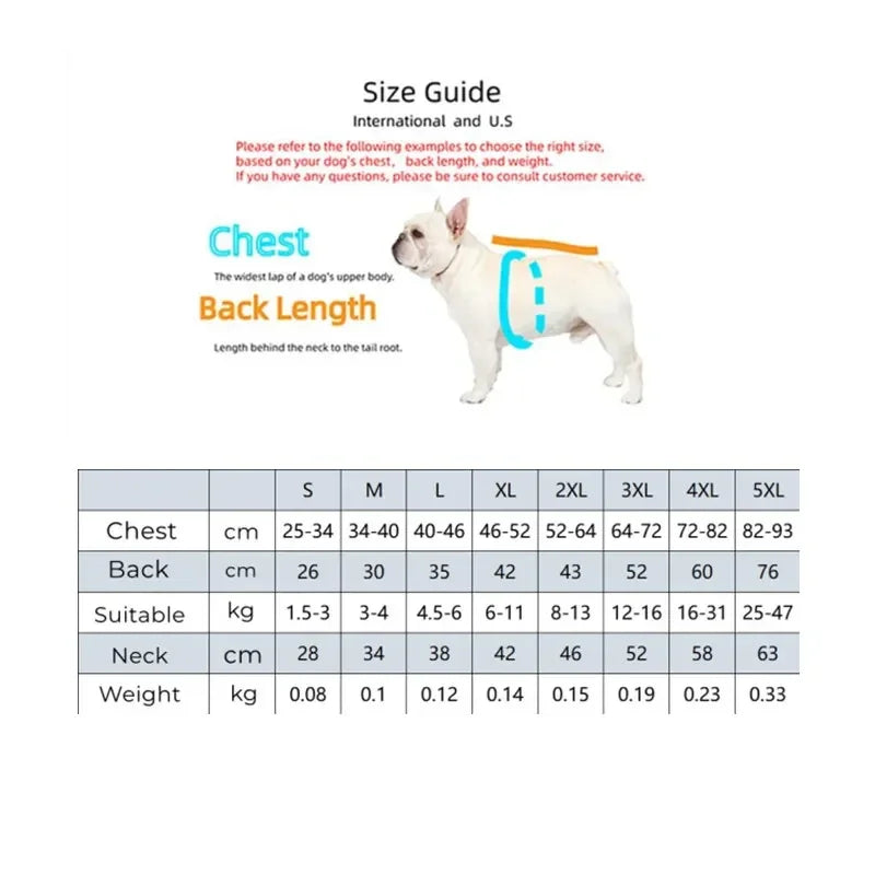 Dog Reflective Raincoat Space Suit Hoodie Pet Coat Apparel
