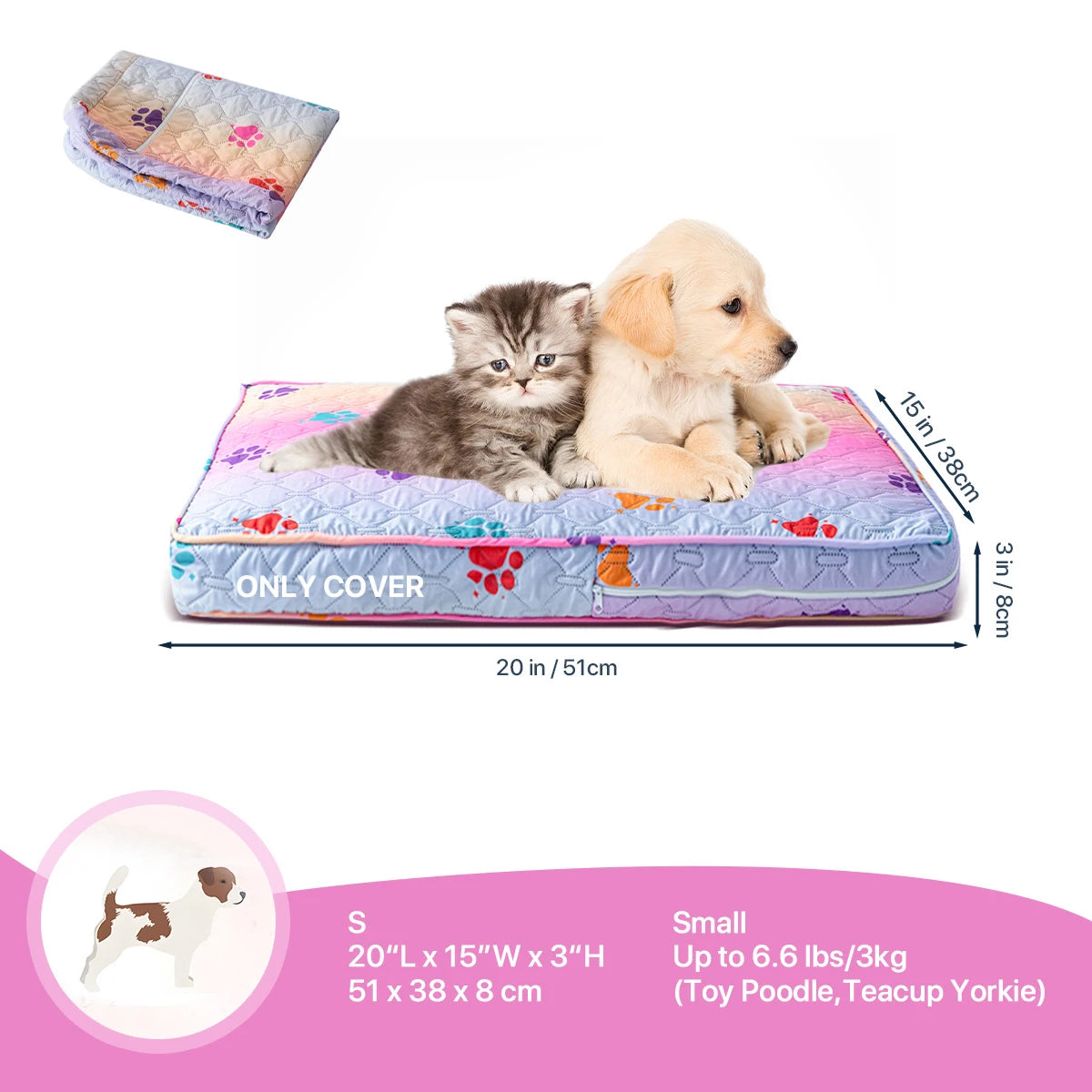 Zhejiang Choice Orthopedic Dog Bed Cover Washable Mat Waterproof
